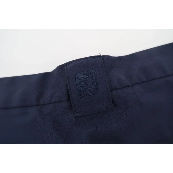 Footjoy Mens 33 Navy Performance Golf Pants Stretch Flat Front Size 33x32‎ - Picture 2 of 6